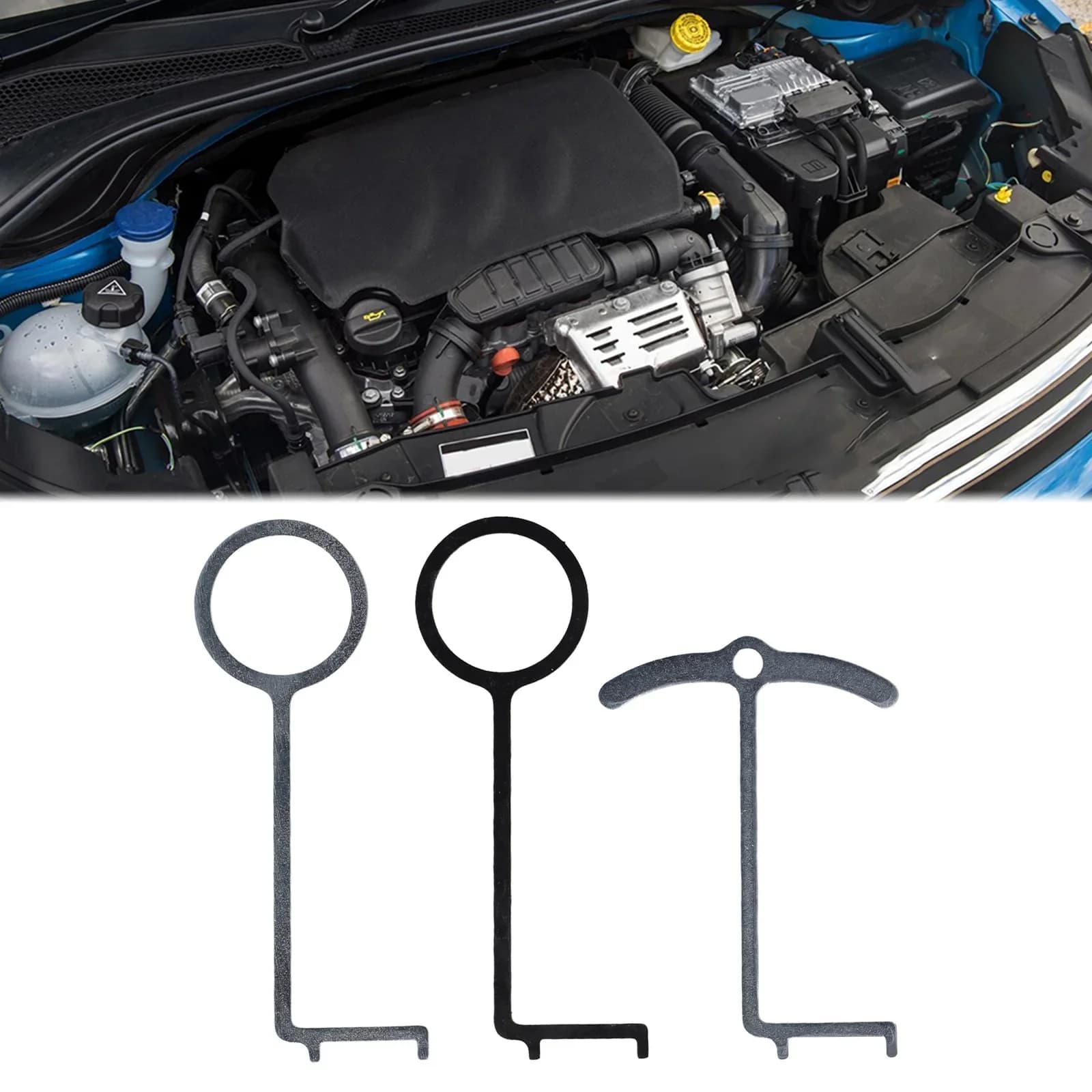 Set of Specific Motor Distribution Belt Test Tools for Opel PureTech 1.0 and 1.2: Reliable Precision