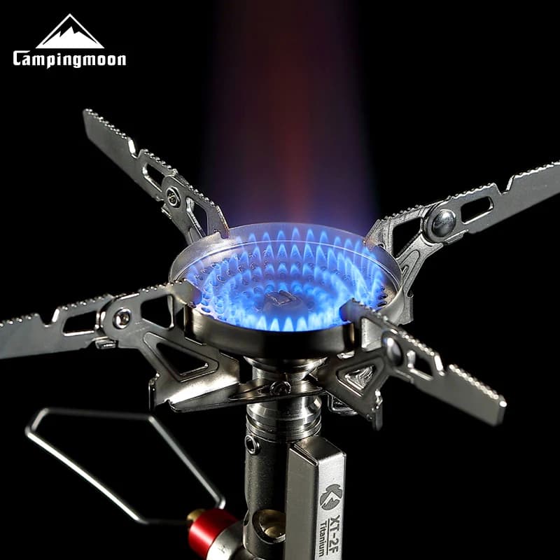 XT-2F Xuanfeng (Titanium version) camping gas cooker with stable voltage output, mini portable outdoor burner