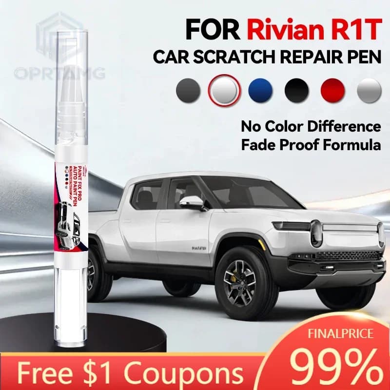 Purpose Vehicle For Rivian R1T Paint Scratch Remover Car Paint Care Accessories Green Glacier White LA Silver Midnight Black Riv
