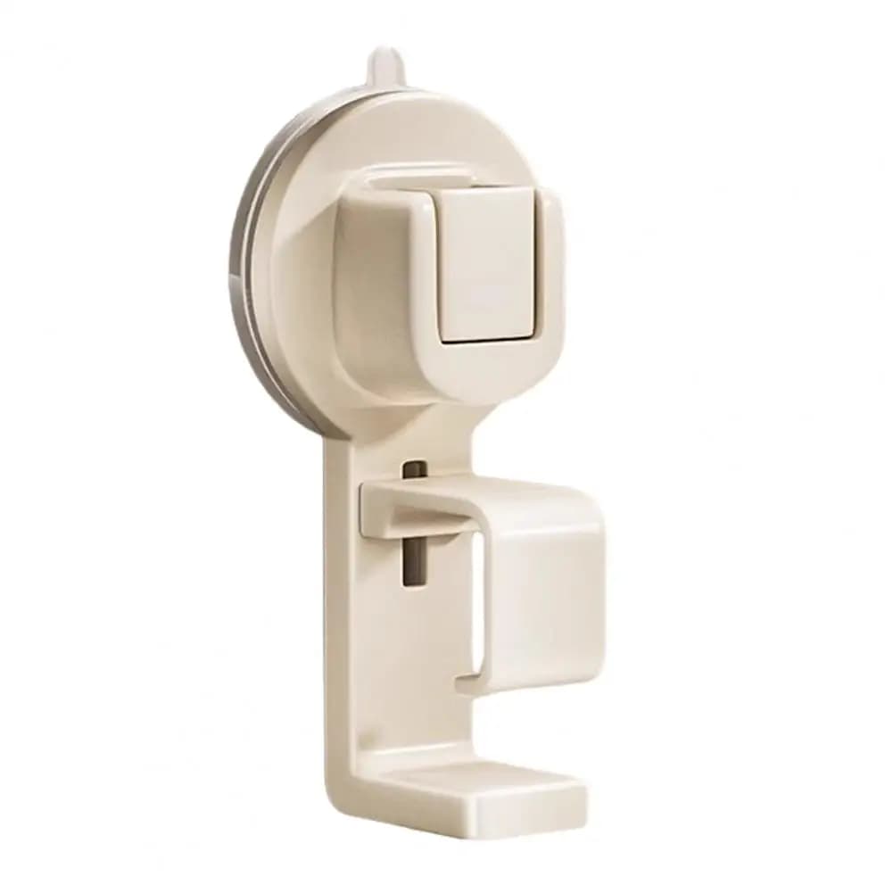 Gancio salvaspazio regolabile con ventosa, gancio appendi-bacinella resistente, gancio da parete per bagno, porta asciugamani, organizer da cucina
