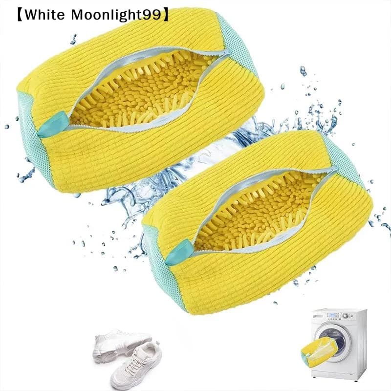 Baby Shoes Washer Bag, Reusable, for All Types of Shoes, with Zipper Closure, Soft Fibres Padded, for Cleaning of Sneakers