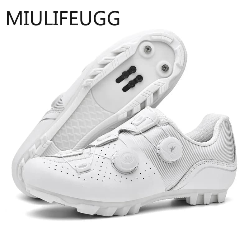 Scarpe da Ciclismo MTB per Uomo, Sneakers per Mountain Bike, Calzature da Bicicletta per Donna