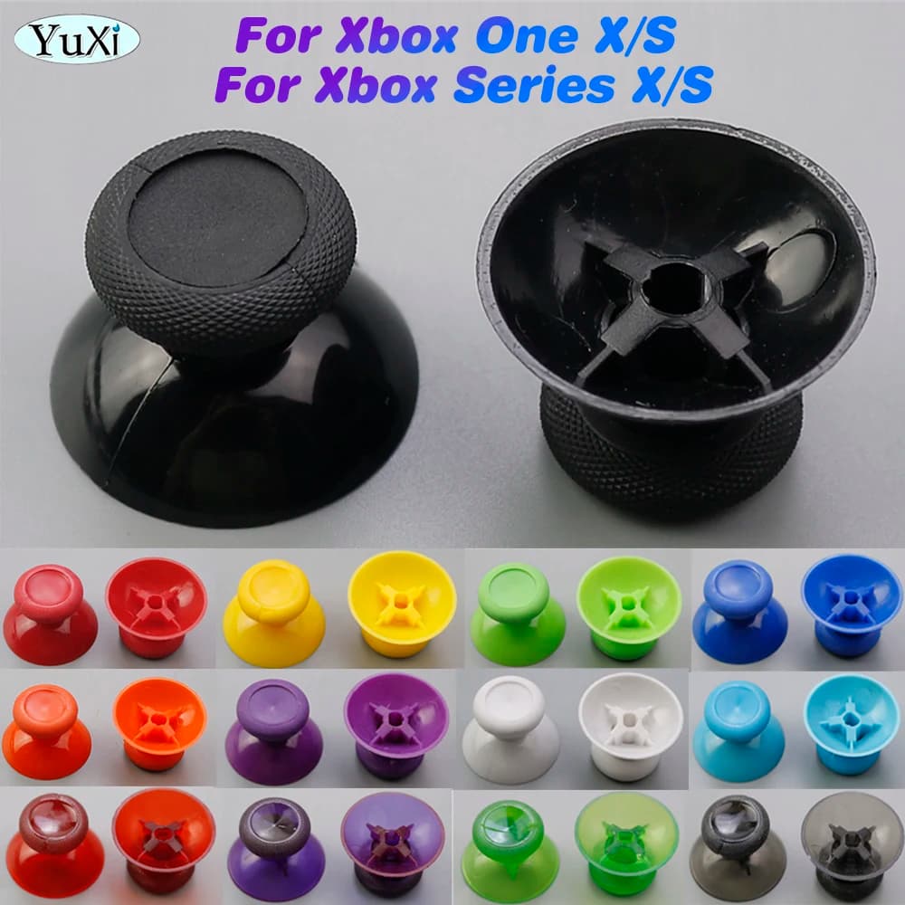 2 pezzi joystick Thumbstick Button Caps per Xbox One Series X/S Gamepad Controller Thumb Sticks Grip Cap Cover sostituzione fai da te