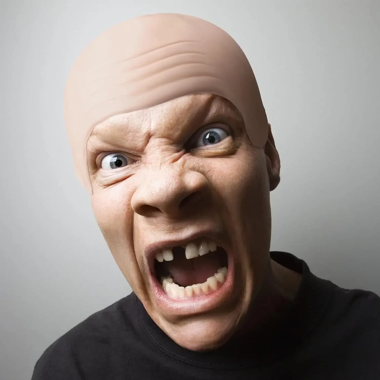 Halloween bald Cap latex latex head bald synthetic wig Caps bald hat Cosplay makeup Costume accessories for adults women