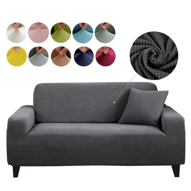 Elastic Cover 1/2/3/4 Seats for Living, Geometric Covers, Anti-scratch and Anti-dust Fabric Covers for Domestic Animals