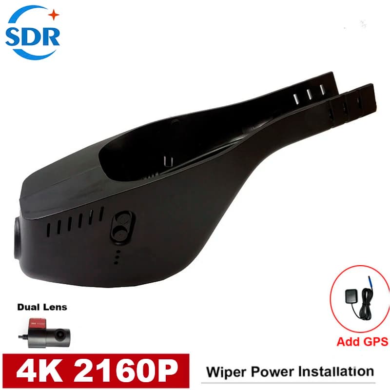 Per Volkswagen VW Passat B8, Tiguan MK2, CC, Golf, Multivan T6, Touran, per Skoda Octavia dal 2016 al 2021, DVR WiFi 4K Plug and Play e APP