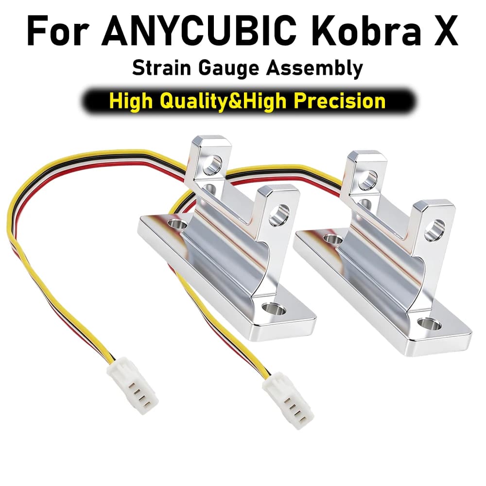 Upgrade Strain Gauge For Kobra X Sensor Strain Gauge Assembly Kit for Anycubic Kobra x 3D Printer Auto Leveling Replacement Part