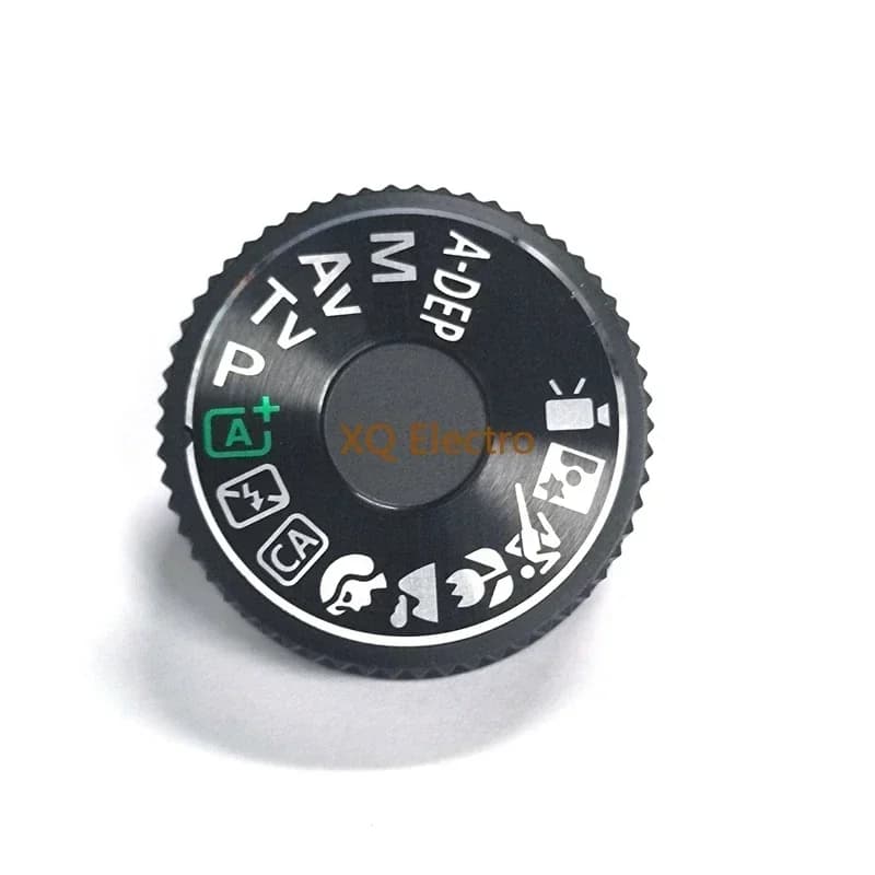 NUOVO pulsante modello quadrante per fotocamera digitale Canon EOS 600D funzione di copertura superiore parte di ricambio dell'obiettivo della fotocamera