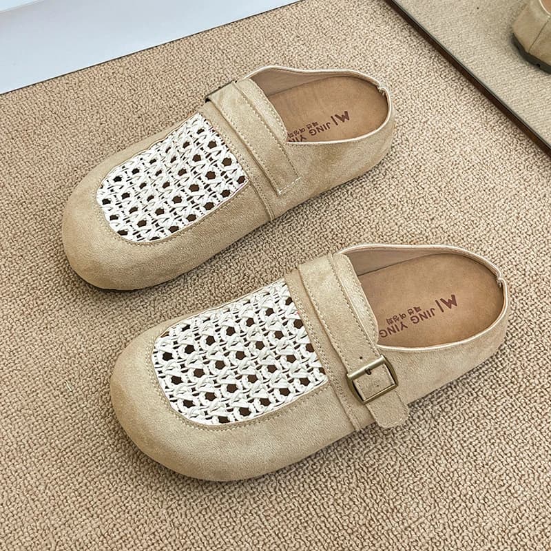 Sandali Donna in Rete, Ciabatte Basse, Mules, Scarpe Estive 2026 di Tendenza, Sneaker Slingback Casual Sportive, Comode Infradito Mujer