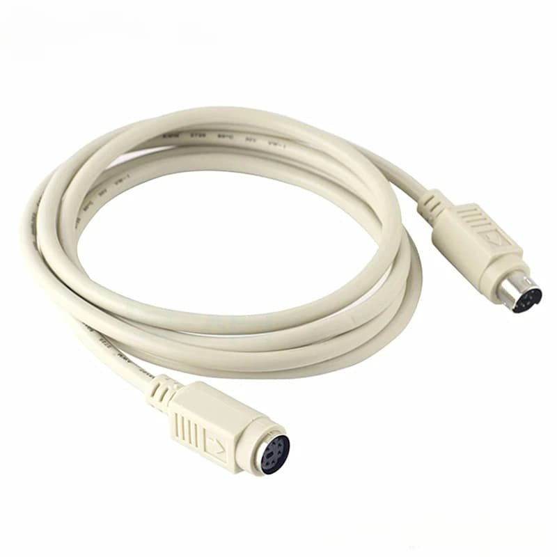 Cavo di prolunga PS2 PS/2 maschio-femmina a 6 pin Connettore di falegnameria Cavo di prolunga per mouse tastiera a 6 pin