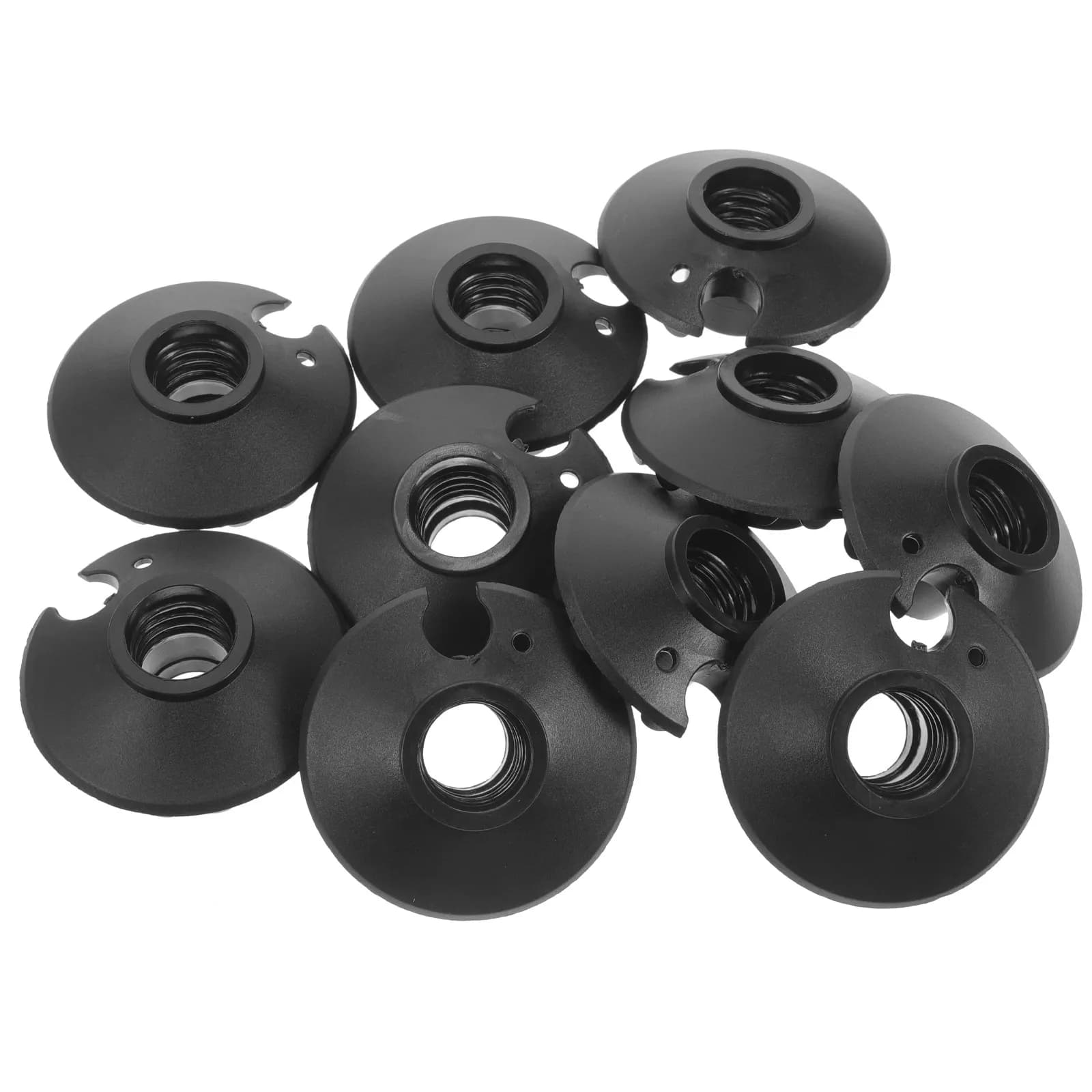 10Pcs Trekking Pole Protective Caps Plastic Anti-Skid Climbing Pole Mud Pad Walking Stick Tip Replacement