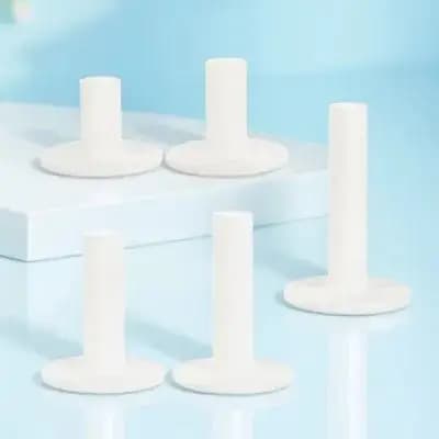 Set di 5 Supporti per Palline da Golf in Silicone Resistente all'Usura, Tee da Golf Stabili per Pratica e Forniture per Campi Pratica