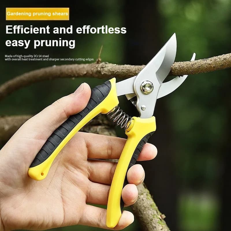 3Cr14 multifunctional pruning shears - Heavy-duty cutter for thick branches, tools for horticulture of anti-slip fruit garden