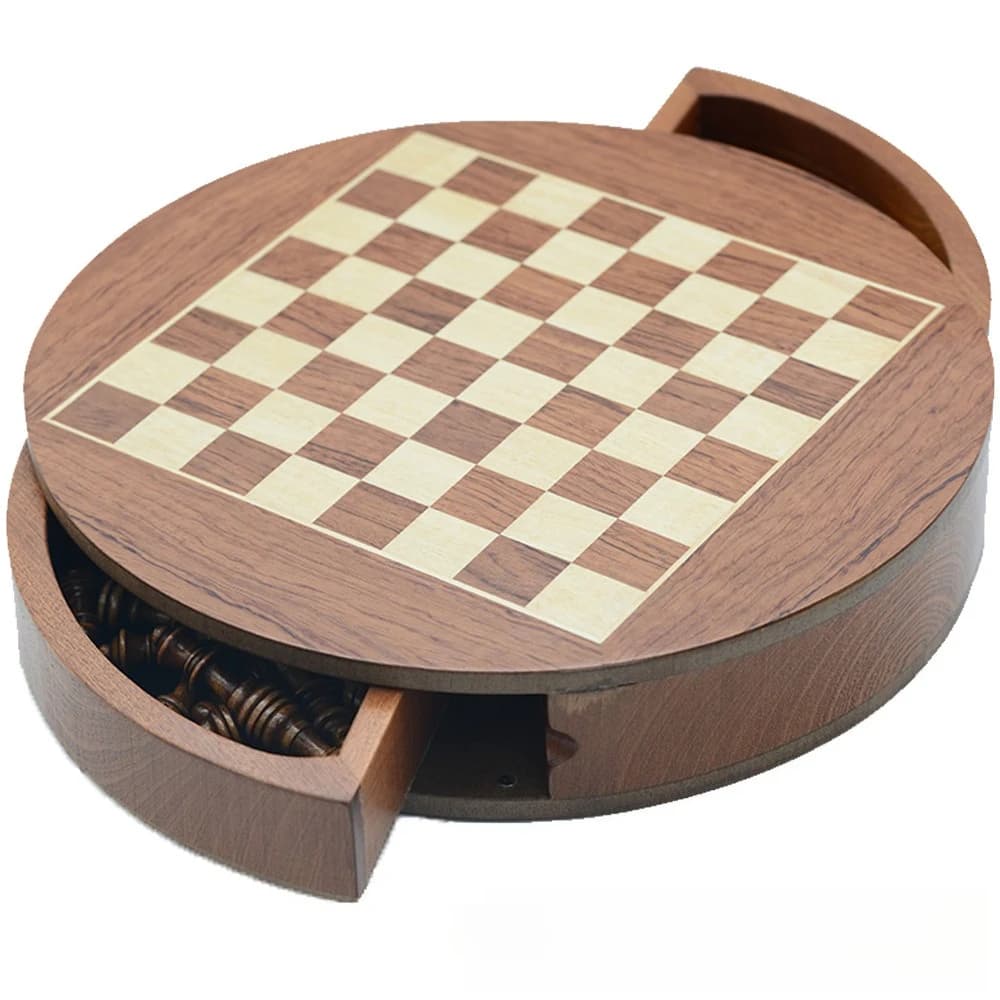 Set di scacchi in legno creativo Gioco da tavolo di lusso Pezzo di scacchi magnetico Giochi da tavolo per famiglie per bambini Decorazioni per la casa nordiche giocattolo