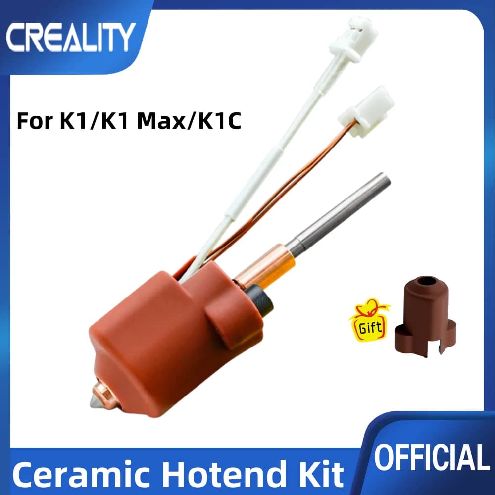 Hotend 3D Printer Kit Hotend Ceramic Hotend Suitable for 3D printer Creality K1 K1 Max K1C All Metal Integrated Extruder Hotend