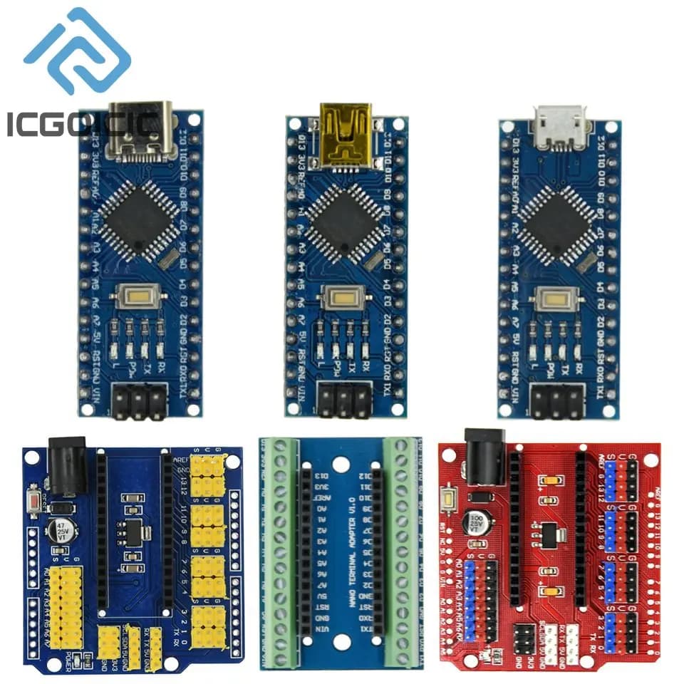 Mini/Type-C/Micro ATMEGA328P/PB USB Nano 3.0 With Nano compatible bootloader controller for arduino USB driver CH340 16Mhz
