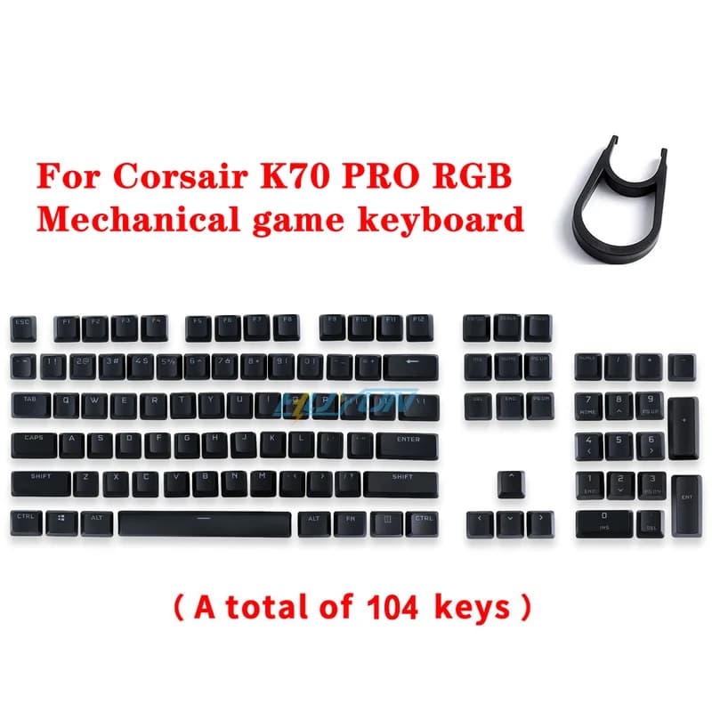 PP+ NEW PBT keycaps Replacement for CORSAIR K70PRO/K100 Mechanical Gaming Keyboard