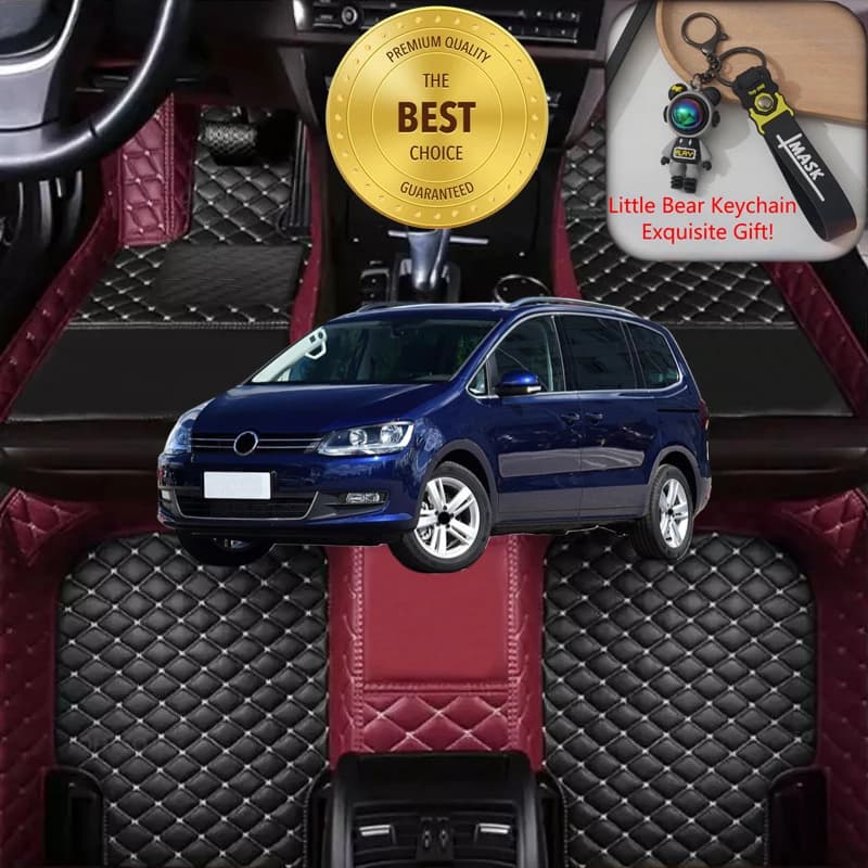 Customized Size for VW Sharan MPV 2000-2022 Car Mats Luxury Car Accessories Car Car Mats Car Car Mats Left/ Right