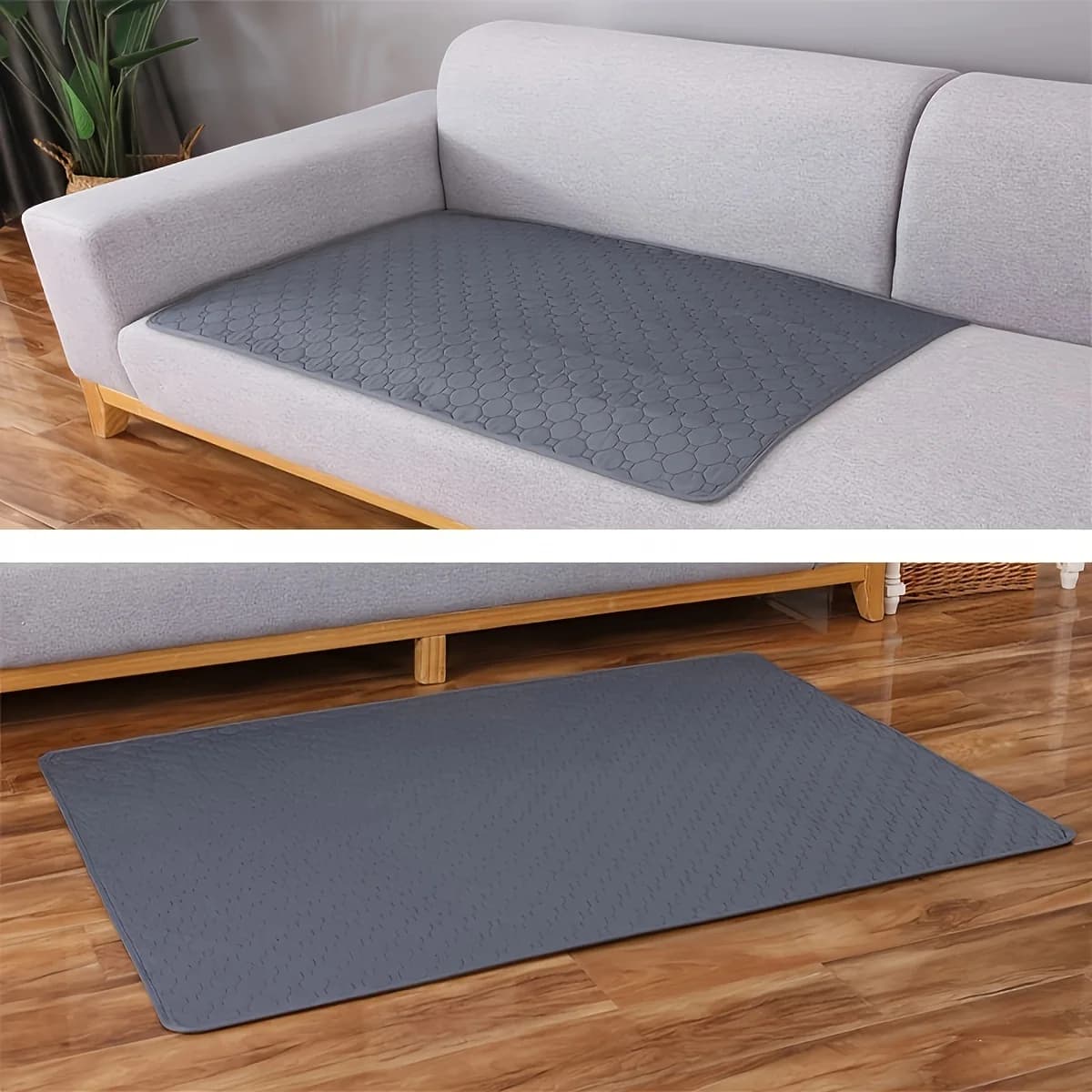 Waterproof Pet Urine Pad, Anti-Slip and Quick-Drying Cat and Dog Training Pad, Washable and Reusable Pet Urine Separator Pad