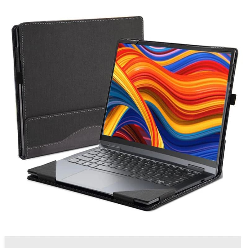 Custodia per laptop per HP Spectre X360 14-ea 14t-ea 14-ef Cover 14 pollici 2022 Nuovo notebook protettivo PU Cover in pelle Stilo regalo