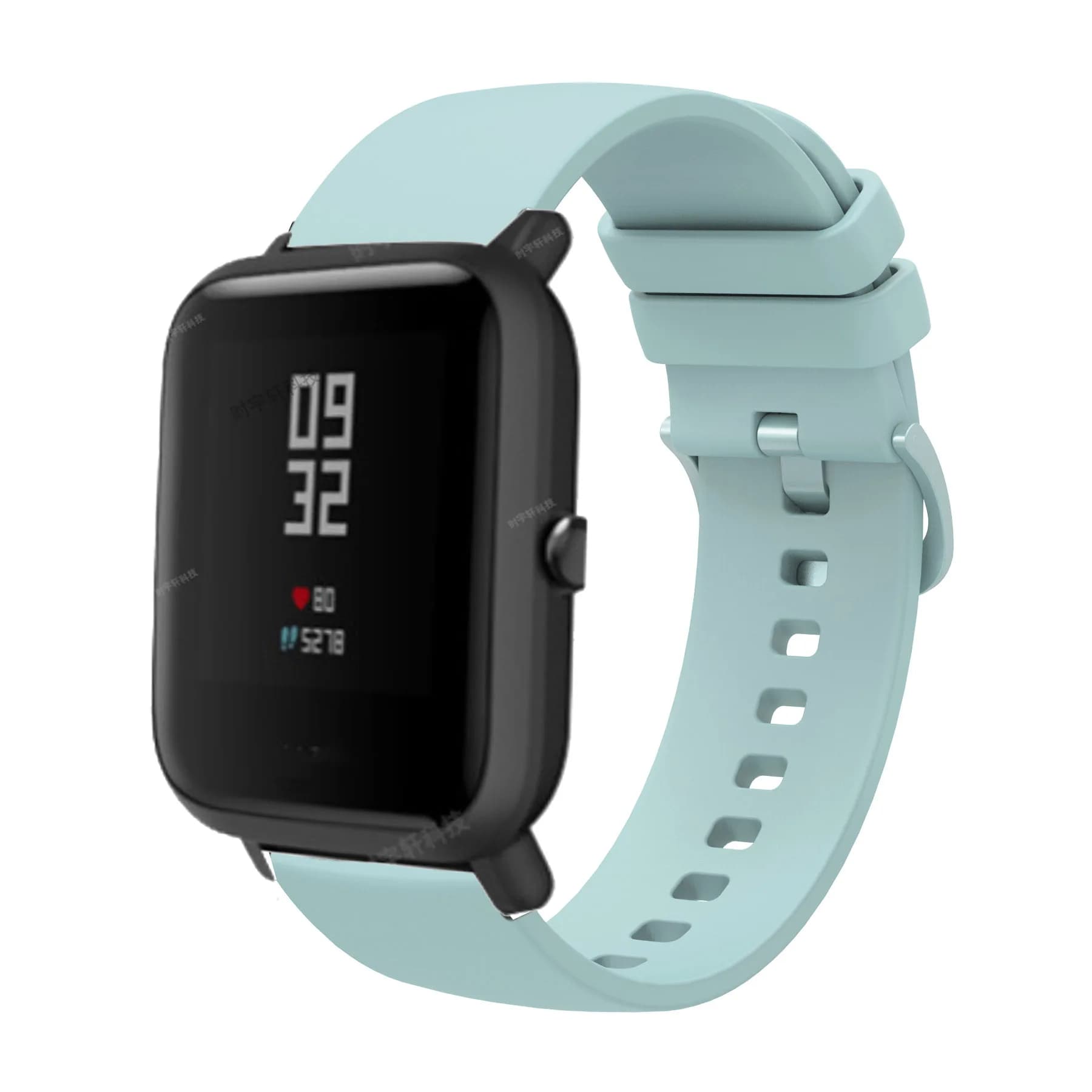 Cinturino in silicone da 20 mm per Huami Amazfit GTS 2 Mini Bracciale sportivo per Xiaomi Amazfit Bip S/Bip Lite/Bip 2/GTR 42mm/Bip 1S/GTS 2