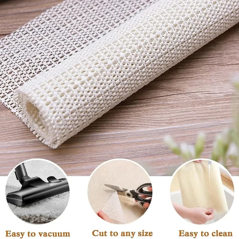 Household Cooling Mat Quilt Non Slip PadPVC Tatami Non Slip Mesh Sofa Fixing Device Bed Sheet Non Slip Pad Floor Mat Mattress