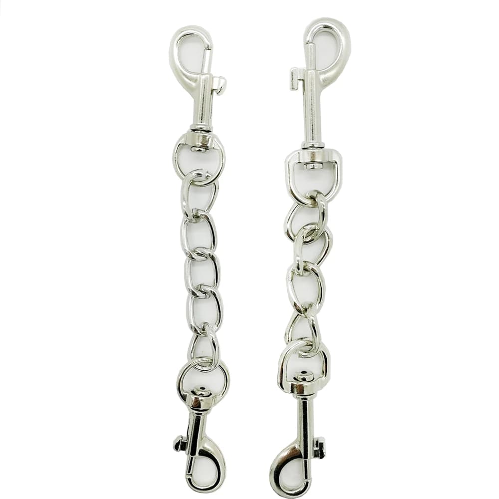 Thierry Catena con gancio in metallo a doppia estremità per manette Bondage di ritenuta Connessione conveniente Blocco giocattoli sessuali per adulti Accessorio per giochi sessuali