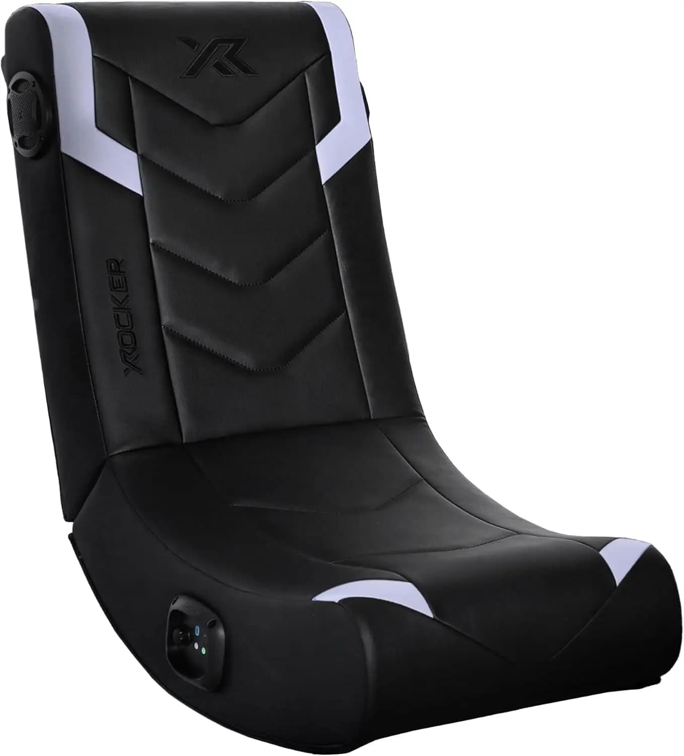 Sedia da Gaming Pieghevole con Audio Integrato, Design Basculante per Giocatori, Adolescenti, Idea Regalo