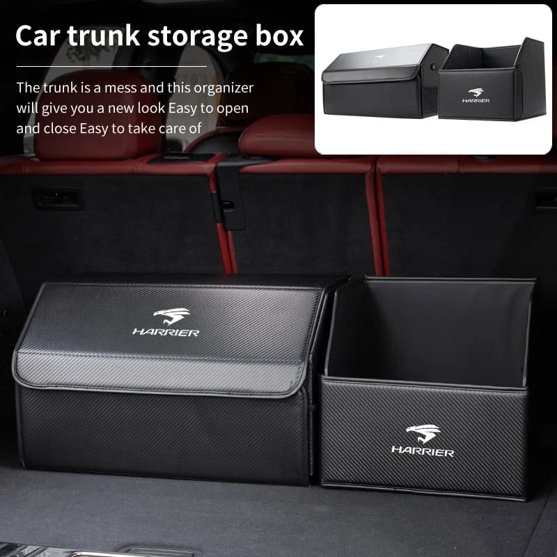 Baule di un'auto Scatola di Immagazzinaggio Multiuso Portatile Organizzatore di Viaggio Strumenti Borsa Per Toyota Harrier Corolla Avalon Supra Yaris Camry Tacoma Av