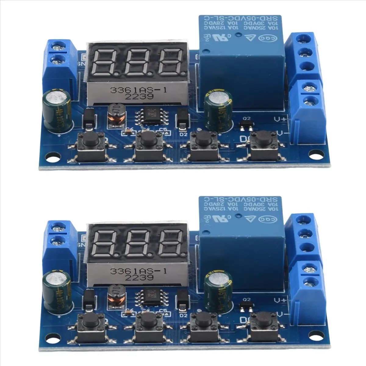 A32M 2 Parts DC 6-40V Charger with Control Switch, Subvoltage and Overvoltage Protection, Automatic Shutdown Card