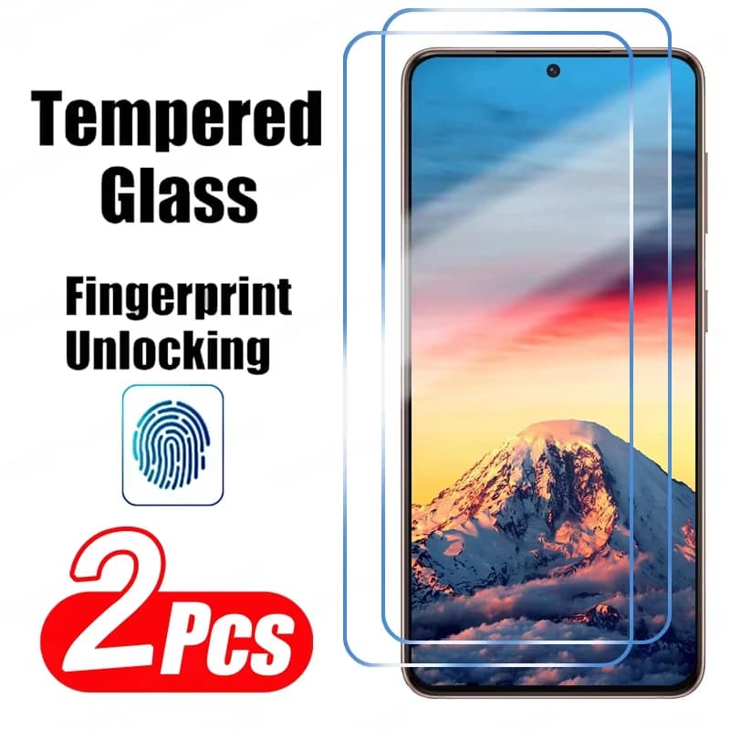 1-2Pcs Tempered Glass Screen Protectors For Poco X7 Pro 5G F7 F6 F5 F4 F3 M7 M6 M5s M5 X6 X5 X3 NFC C85 C75 C71 C65 C61 C55 C51