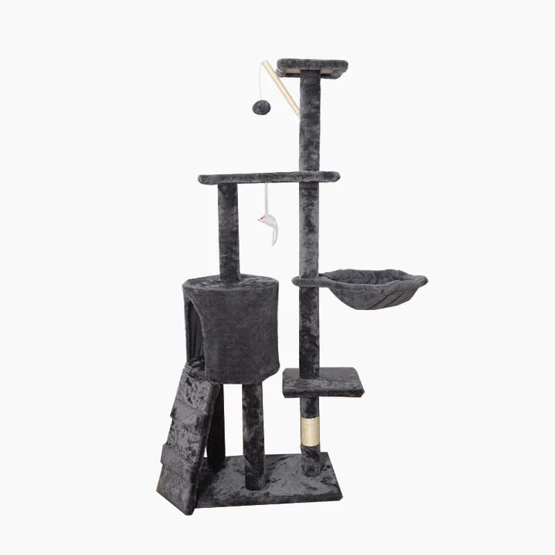 struttura da arrampicata per gatti, nido speciale per gatti, integrazione per alberi di grandi dimensioni, piattaforma da salto in sisal, colonna da arrampicata, ripiano
