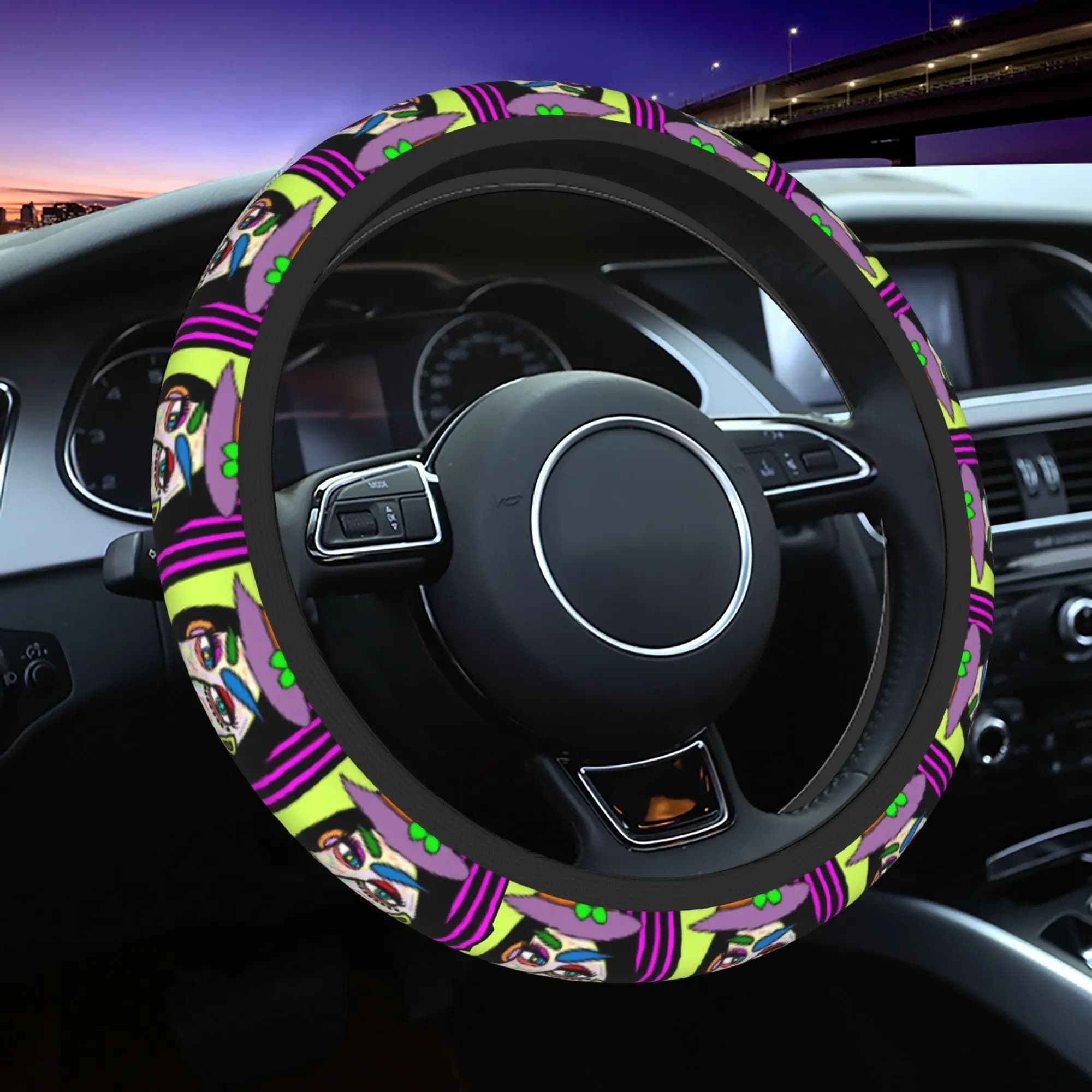 Car Cover Lady Hat Face Picasso 38cm Universal, Wheel Cover, Car Decoration, Car Accessories