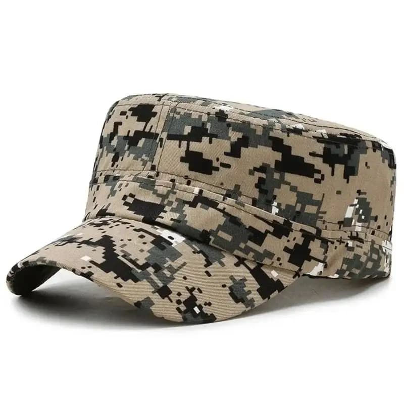 Summer Berretti Classic Soldier Hat Men's Hat Outdoor Sports Hats Adult Hats