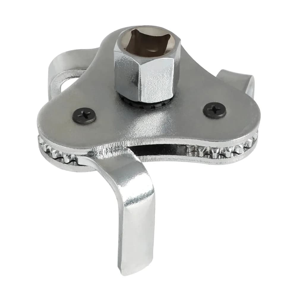 Chiave Universale Regolabile a 3 Griffe per Filtro Olio da 2-1/2" a 4.5" Set di Strumenti per Rimozione Filtro Olio Auto