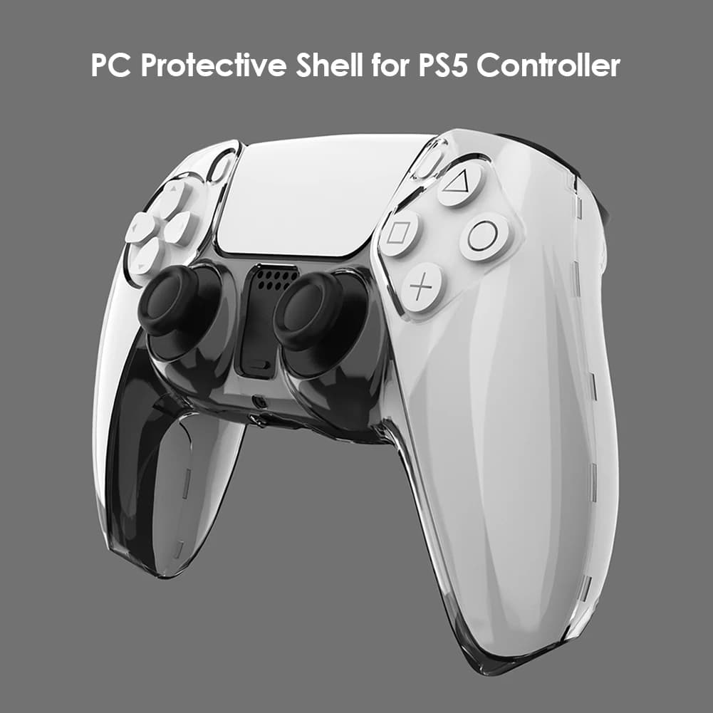 Cover Protettiva Ultra Sottile in PC Trasparente per Controller e Accessori Elettronici