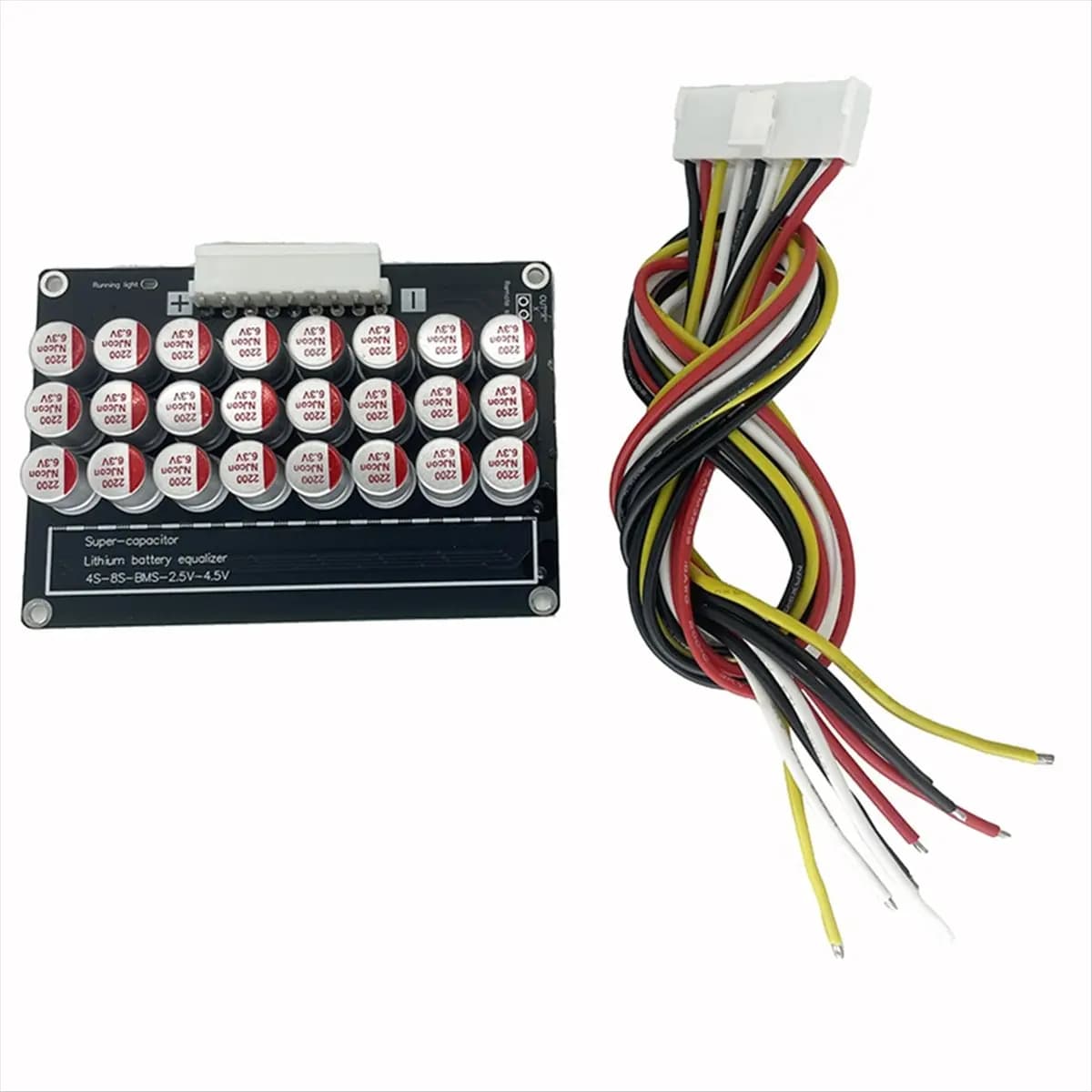 DT57 LATEST MODEL Lithium Battery 8s 5A Capacitor Active Balancing Board Ternary Lithium Iron Phosphate Transfer Balancer