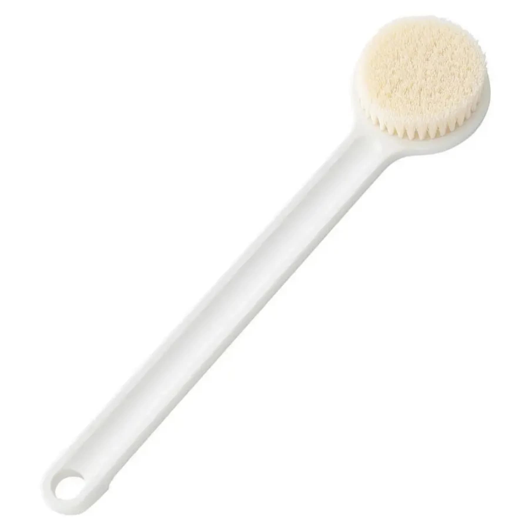 Spazzola da bagno giapponese Manico lungo Spazzola da bagno per capelli morbidi Sfregamento della schiena Scrubbing del corpo Rubare dei