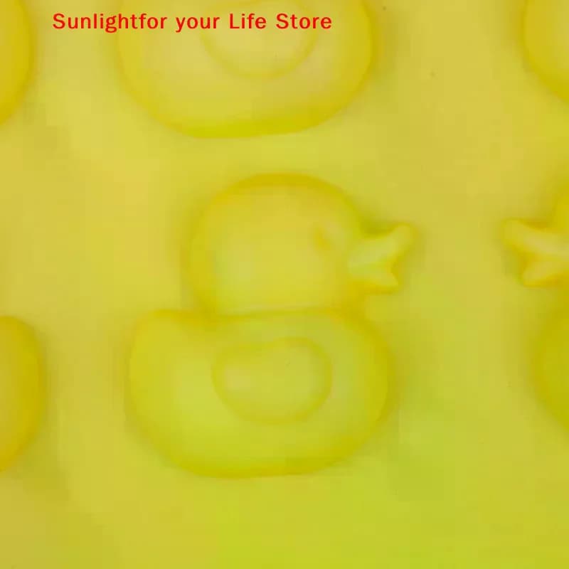 1pc carino anatra stampo in silicone fai da te cioccolato ghiaccio biscotto caramelle stampi regali di compleanno arredamento della cameretta del bambino