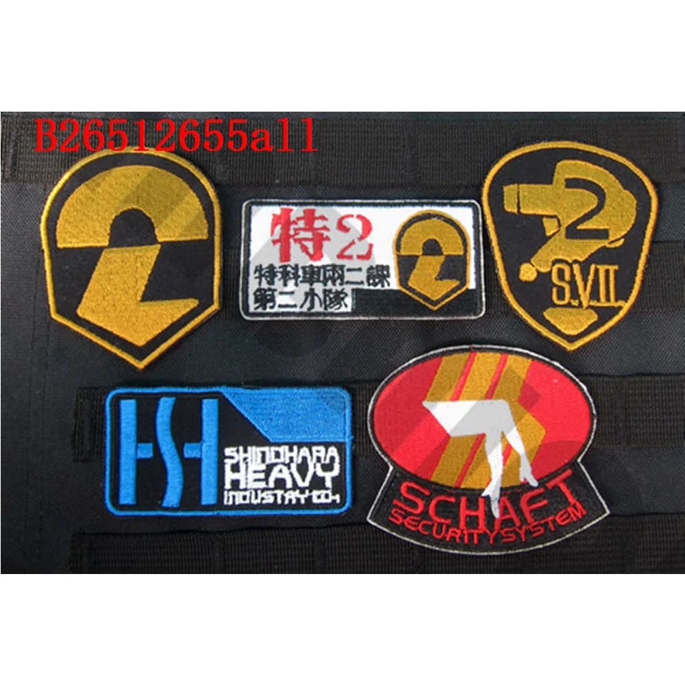 Patch per ricamo Patlabor 2 Sezione Due di due veicoli Morale tattico