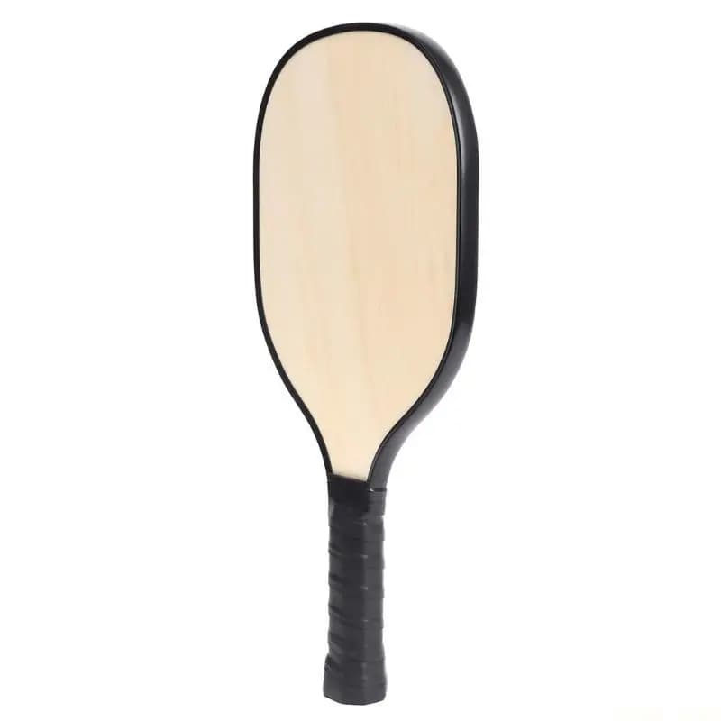 U2JB Racchetta da pickleball Palline da sottaceto in legno Paddle Maniglia con impugnatura comoda Racchetta da pickleball