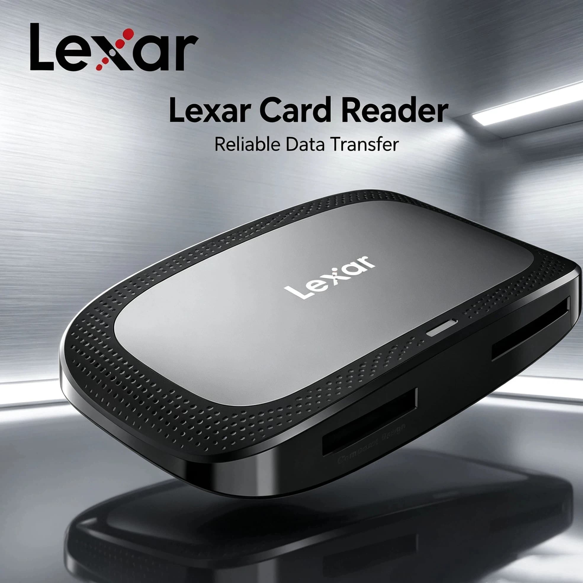 Lexar RW530 External CFexpress Type A SD Card Reader USB 3.2 Dual Slot 900MB/s for Laptop Desktop Photographer Accessory