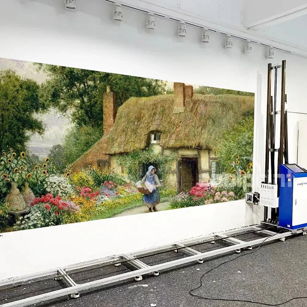 3D Wall Printer Floor Printer Wall Printer with 3D Colorful Printing on Wall Drawing Machine Convenient