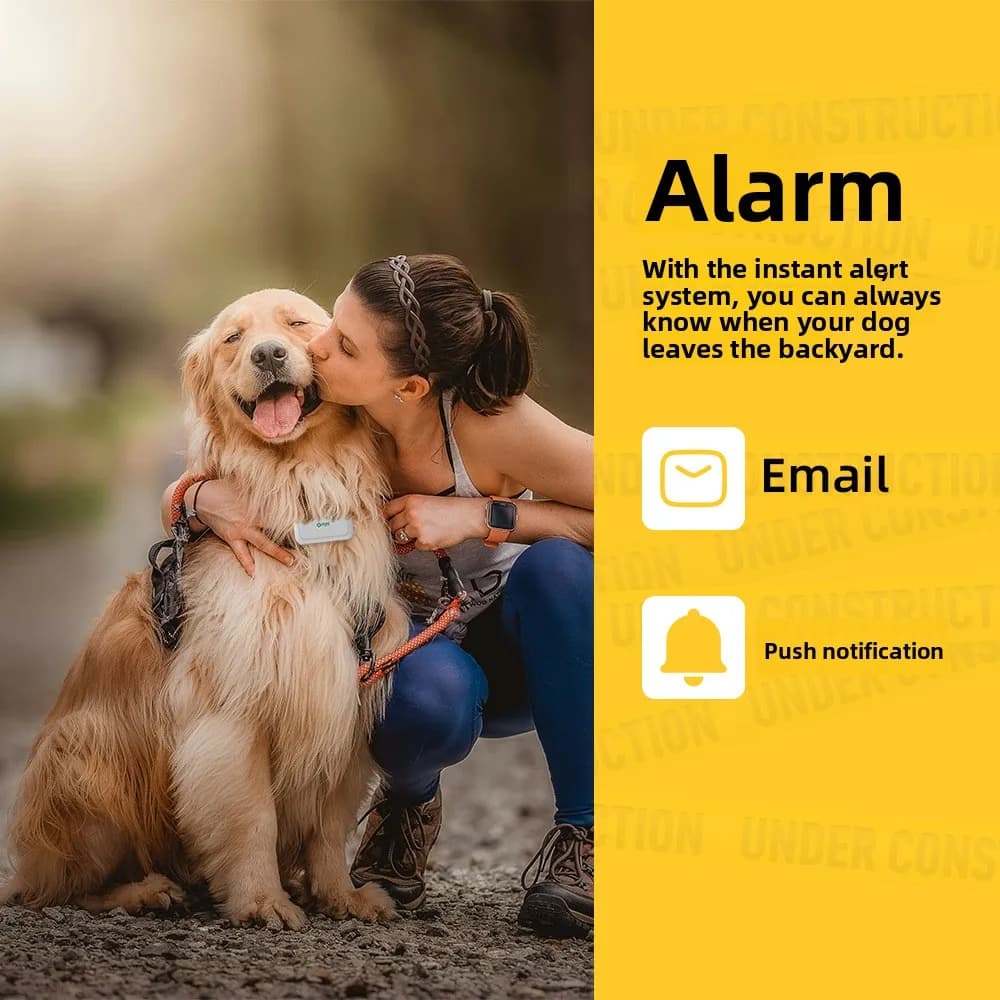GPS global positioning 4G kitten dog anti-lost tracker, smart electronic pet locator collar