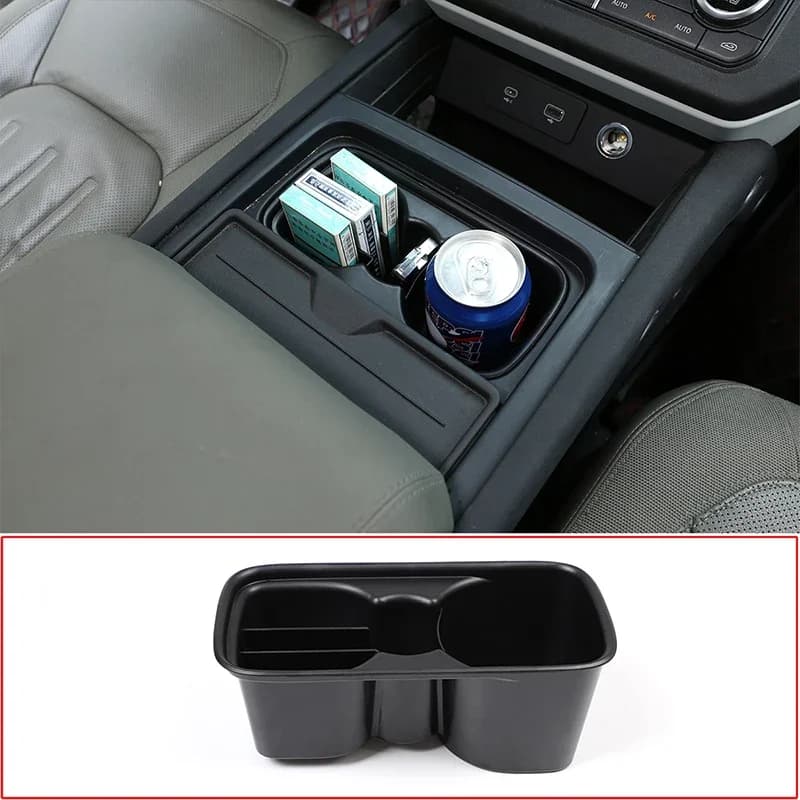 Auto Console Central Water Cup Multifunction Storage Box Phone Storage Box For Land Rover Defender 90 110 2020-22 Auto Parts