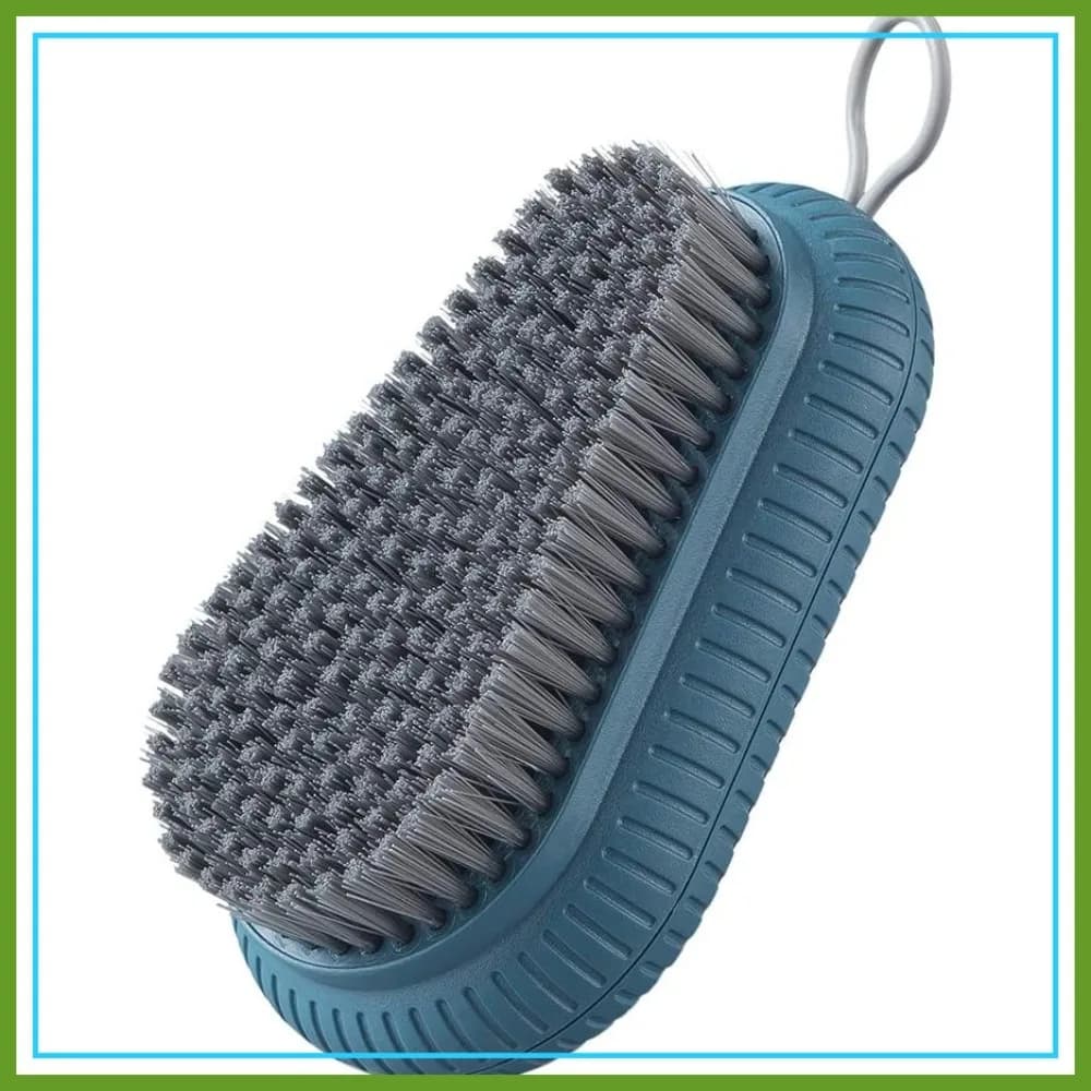 Spazzola per la pulizia delle scarpe, spazzola con setole morbide e impugnatura ergonomica