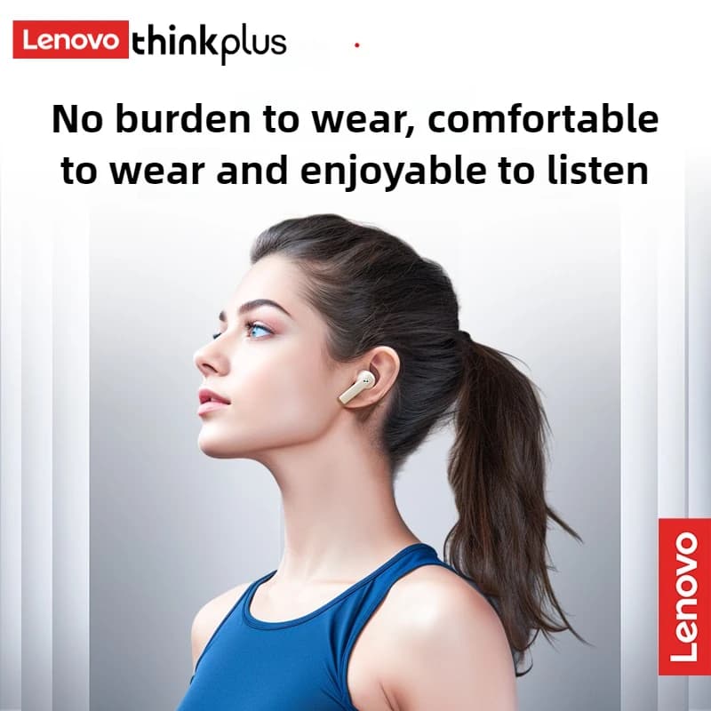 New Lenovo XT56 TWS Wireless HIFI Stereo Earphones Ergonomic Design Sports Headphones LED battery indicator Earbuds