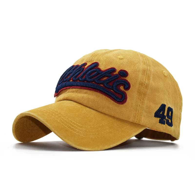 CNTANG Berretto da baseball da uomo Moda estiva Cotone Lettera Ricamo Cappello Hip Hop Snapback Casual Outdoor Uomo Berretti sportivi Regolabili