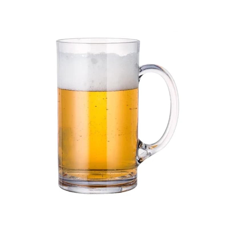 Boccale di birra in acrilico Bar Party Bevanda fredda Tazza di succo Riutilizzabile per bere