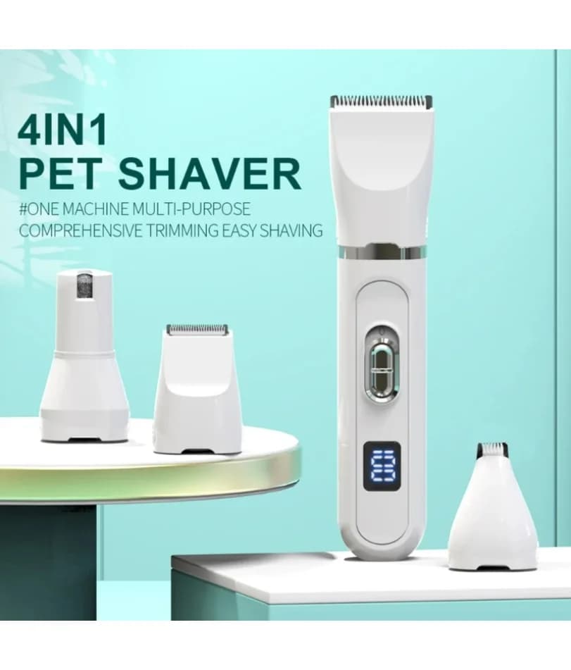 Tagliacapelli per cani Tagliacapelli elettrico per animali domestici Tagliacapelli professionale silenzioso Tagliacapelli per toelettatura per animali ricaricabile tramite USB